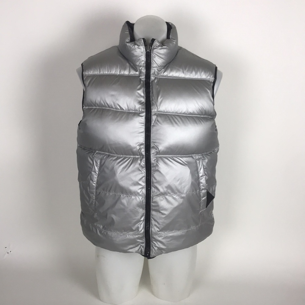 CLUB MONACO LINCOLIN VEST MANTEUX BLACK/NOIR MENS SIZE L - Picture 2 of 12